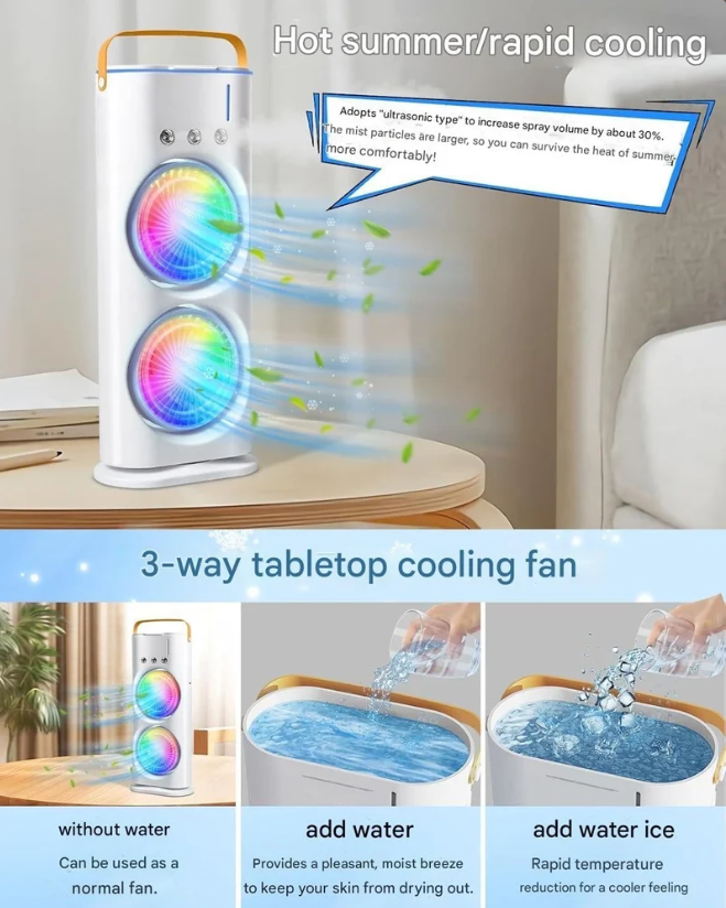 Ice Mist Duo Cooler Fan